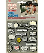 Printz Chitter Chatter Self-Adhesive Photo Cartoons Assorted Sayings - S... - £3.50 GBP