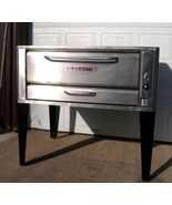 BLODGETT 1048 HIGH BTU 120K NATURAL DECK GAS DOUBLE PIZZA OVEN WITH  NEW... - $3,460.05