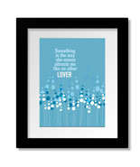 Something by the Beatles Song - Lyric Inspired Rock Music Print Canvas o... - $352.78 MXN+