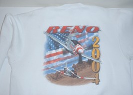 Reno (Nevada) 2004 air race sweatshirt size 44-inch chest; poly-cotton - $25.00