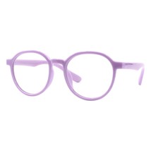 Kid&#39;s Blue Light Blocker Glasses Soft Flexible Panto Frame Girls Boys UV - $243.66 MXN+