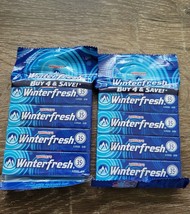 Wrigley&#39;s Winterfresh Gum, 1 pk of 4 - 5 stick packs-New-SHIPS N 24 HOURS - $24.63