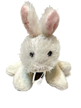 Ganz WebKinz Plush Beanie Fuzzy Furry White Bunny Rabbit Easter 9 In No ... - £9.85 GBP