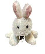 Ganz WebKinz Plush Beanie Fuzzy Furry White Bunny Rabbit Easter 9 In No ... - £9.90 GBP