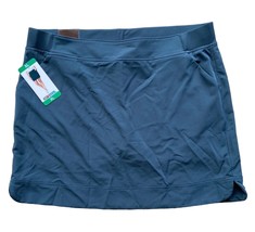 32 Cool Noctural Tennis Skort Womens XLG  Teal Golf NWT Stretchy Comfy - $15.48