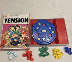 Tension 1970 Kohner Bros Quick Reflex Action Board Game Vintage USA 1971 - £22.18 GBP