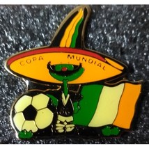 Pique 1986 Mexico World Cup Ireland Flag  Pin  - £11.94 GBP