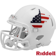 Sale West Virginia Mountaineers Stars &amp; Stripes Speed Mini Ncaa Football Helmet - £25.64 GBP