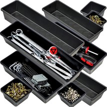 Tool Box Organizer Tray Divider Set, Extra Large Toolbox Trays, Tool Box... - $35.99