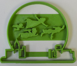 Peter Pan Flying Over City Movie Book Disney Cookie Cutter 3D Printed USA PR780 - £3.11 GBP