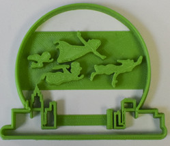 Peter Pan Flying Over City Movie Book Disney Cookie Cutter 3D Printed USA PR780 - $3.99