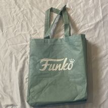 Funko 2021 Exclusive Tote Shop Reusable Bag Light Blue 12”x13”x10” - $8.95