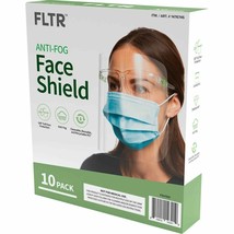 Neu Fltr Anti-nebel Gesicht Shield 10 Packung Pure Schutz Acryl Rahmen W... - $9.96