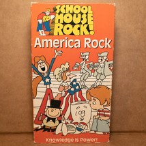 School House Rock America Rock Cartoon Educational VHS 1995 - £6.11 GBP