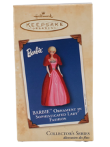 Vintage 2002 Hallmark Keepsake Ornament Barbie Sophisticated Lady Fashion NIB - £11.70 GBP