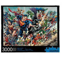 DC Cast Team Up 3000 Piece Puzzle Multi-Color - £38.51 GBP