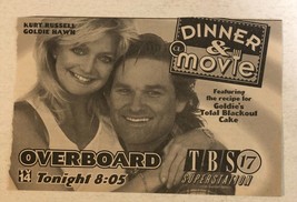 Overboard Vintage Tv Guide Print Ad Goldie Hawn Kurt Russell TPA22 - $5.93