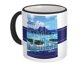 Australia Gold Coast : Gift Mug Country Flag Australian Great Barrier Reef - £12.70 GBP