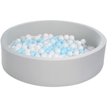 Extra Large Soft Ball Pit For Toddler, 51 X 11.8 In Foam Ball Pit For Baby Kids  - £88.48 GBP