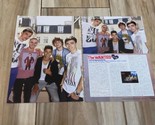The Wanted teen magazine pinup clipping pix Japan boy band Bop Tiger Bea... - $7.00
