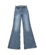 American Eagle Super Hi Rise Flare Jeans Size 2 Next Level Stretch High ... - $537.92 MXN