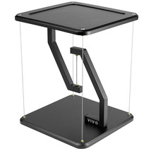 VIVO Universal Black 12&quot; Tensegrity Speaker Stand, Floating Tabletop Pla... - £69.60 GBP