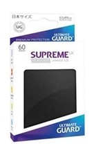 Ultimate Guard Supreme Japanese UX Card Sleeves (60 Piece), Black - $7.65