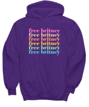 Britney Hoodie FREE BRITNEY COLORED, #FREEBRITNEY,  Free Britney Movement  - £25.24 GBP