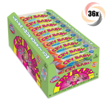 Full Box 36x Pack Dubble Bubble Cry Baby Sour Gum Ball | 4 Gumballs Each | .64oz - $19.49