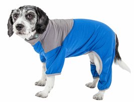 Pet Life ® Active &#39;Embarker&#39; Heathered Performance 4-Way Stretch Two-Toned Full  - £37.02 GBP