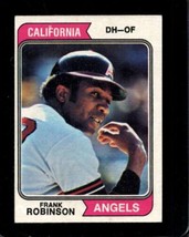 1974 Topps #55 Frank Robinson Ex Angels Hof *X102396 - £7.10 GBP