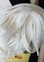 White Nylon Silk Nets Semi-Finished Fishing Net 2x2cm/3x3cm/4x4cm/5x5cm ... - $82.62+