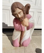 Vintage Joseph  Blow Mold Christmas Nativity  26&quot; tall general foam plastic - €75,99 EUR