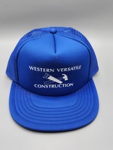 Western Versatile Construction Trucker Hat Adjustable Mesh Cap Hat Size ... - £19.01 GBP