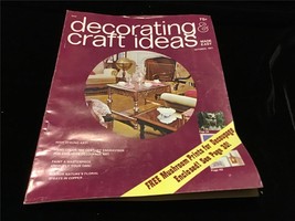 Decorating &amp; Craft Ideas Magazine October 1971 - £7.99 GBP