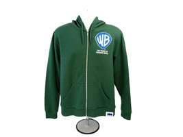 Warner Bros. 100 Years Celebration Full Zip Hoodie, Sz M Fleece Sweatshirt - $29.70