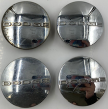 Dodge Rim Wheel Center Cap Set of 4 Chrome 2-3/8 inch OEM B01B21034 - $53.99