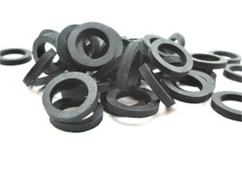 13mm ID Rubber Flat Washers   20mm OD x 3mm Thick  Various Pack Sizes Available - $10.83+