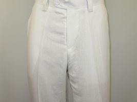 Men INSERCH premium Soft Linen Breathable 2pc Walking Leisure suit LS29116 white image 10