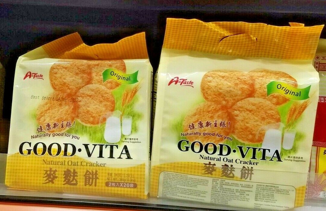 2 PACK A TASTE ORIGINAL GOOD VITA NATURAL OAT CRACKER  - $20.79