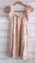 Wild Fable Sundress Women&#39;s Size XSmall Yellow Floral  Mini Casual - $8.99
