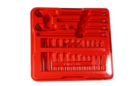 Snap-On Tools 3/8&quot; American 27pc General Service Socket Tray Only - RED PAKTY458 - £14.24 GBP