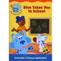 Nick Jr DVD Blue&#39;s Clues: Blue Takes You to School Play To Learn 2 Bonus Episode - £11.78 GBP