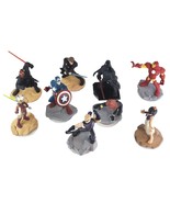 Disney infinity Marvel &amp; STAR WARS 2.0 AND 3.0 Figures &amp; Crystals LOT OF 11 - $39.00