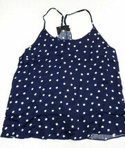 City Chic NWT Navy Kitty Cami Polka Dot Size 18 - £13.72 GBP