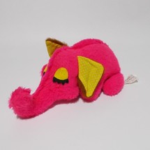 Russ Berrie Pink Elephant Beanbag Plush Vintage Stuffed Animal Yarn Tail... - £31.18 GBP