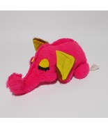 Russ Berrie Pink Elephant Beanbag Plush Vintage Stuffed Animal Yarn Tail... - £31.18 GBP