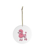 Poodle Ceramic Ornaments - $16.30 CAD