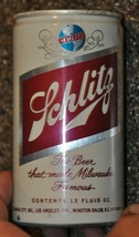 SCHLITZ of Milwaukee - 12 oz Beer Can by Jos. Schlitz Brewing Company 1971 EMPTY - £7.58 GBP