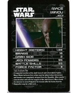 MACE WINDU Star Wars Top Trumps Card Game Card by Disney Brand New - £2.33 GBP